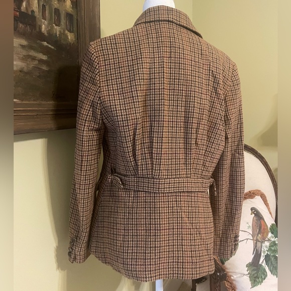 Ralph Lauren Brown Plaid Jacket - Picture 2 of 3